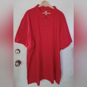 Wearguard Red Polo Shirt 4XL NWOT